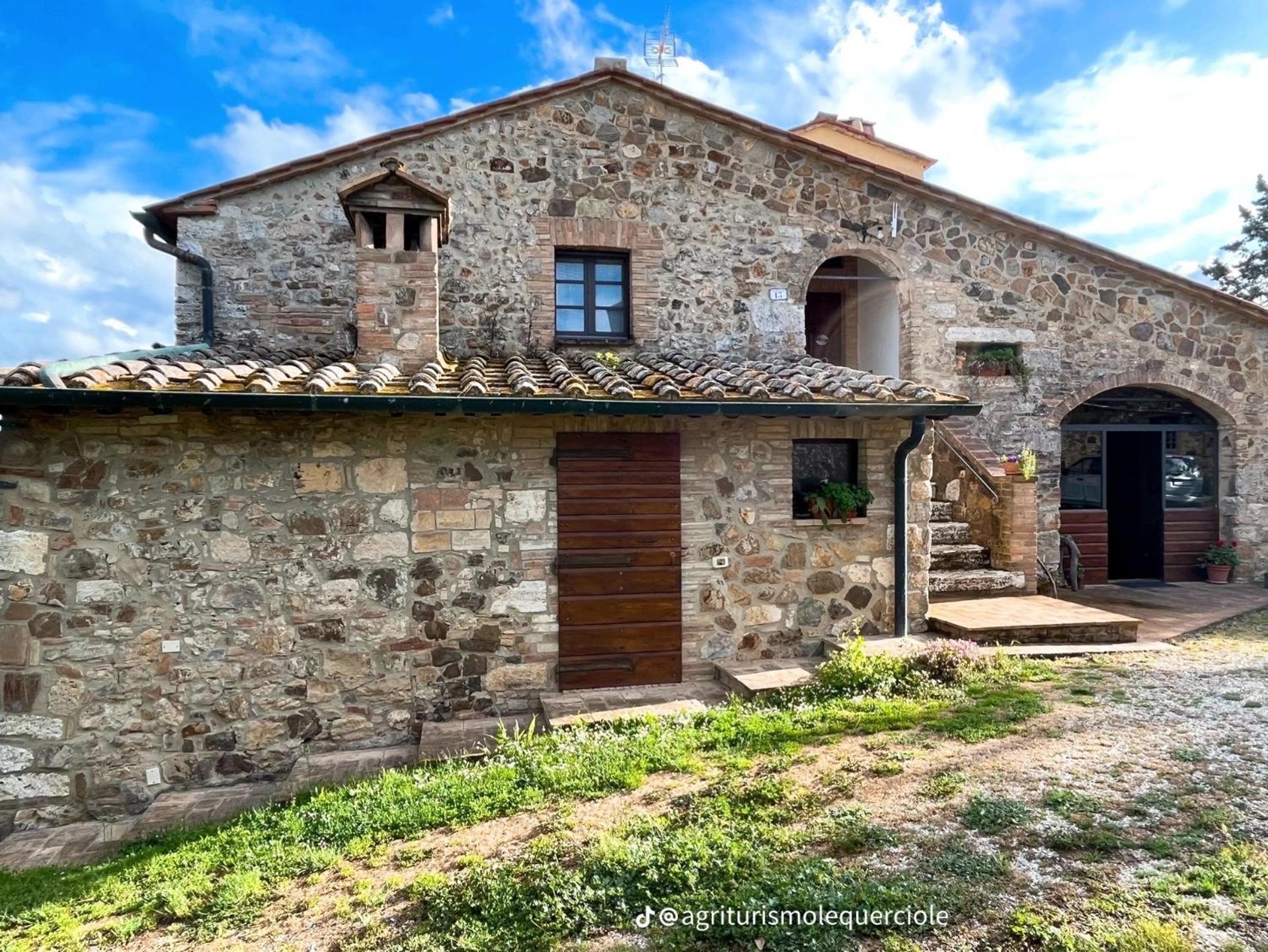 Agriturismo Le Querciole In Val D'Orcia Баньо-Виньони Экстерьер фото